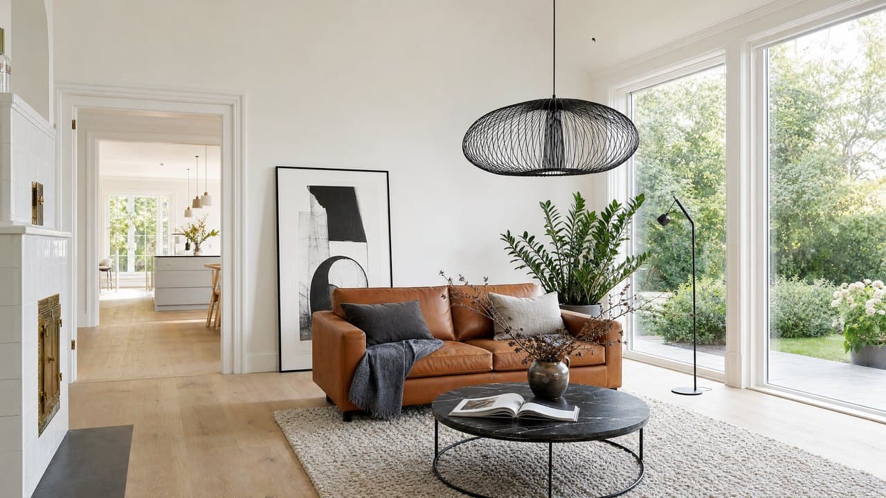 Interaktiv 3D-visning: exempelvilla